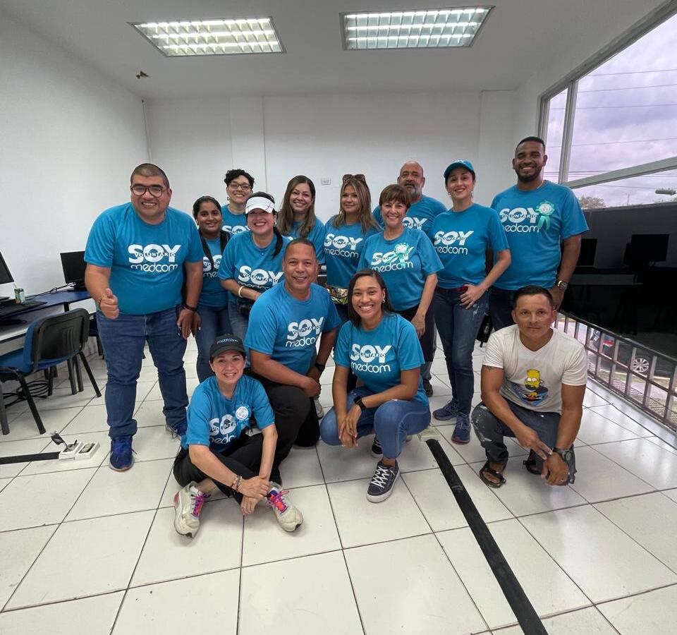 VOLUNTARIADO MEDCOM SE SUMA AL DÍA DE LAS BUENAS ACCIONES